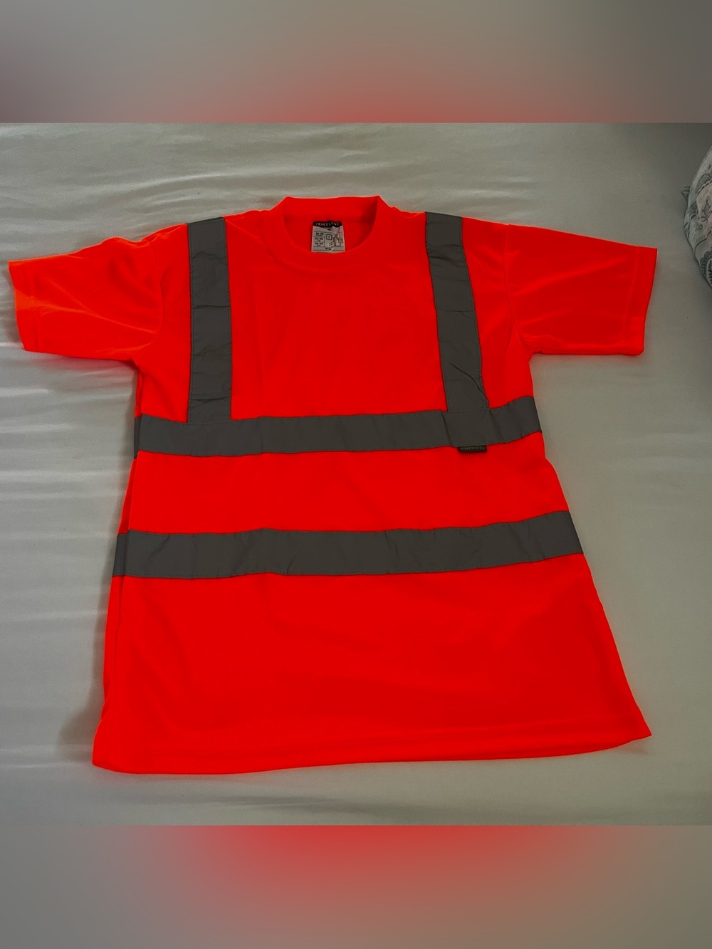 High-Visibility Safety Tee - Neon Orange